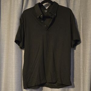 Uniqlo Classic Black Polo Shirt for Men